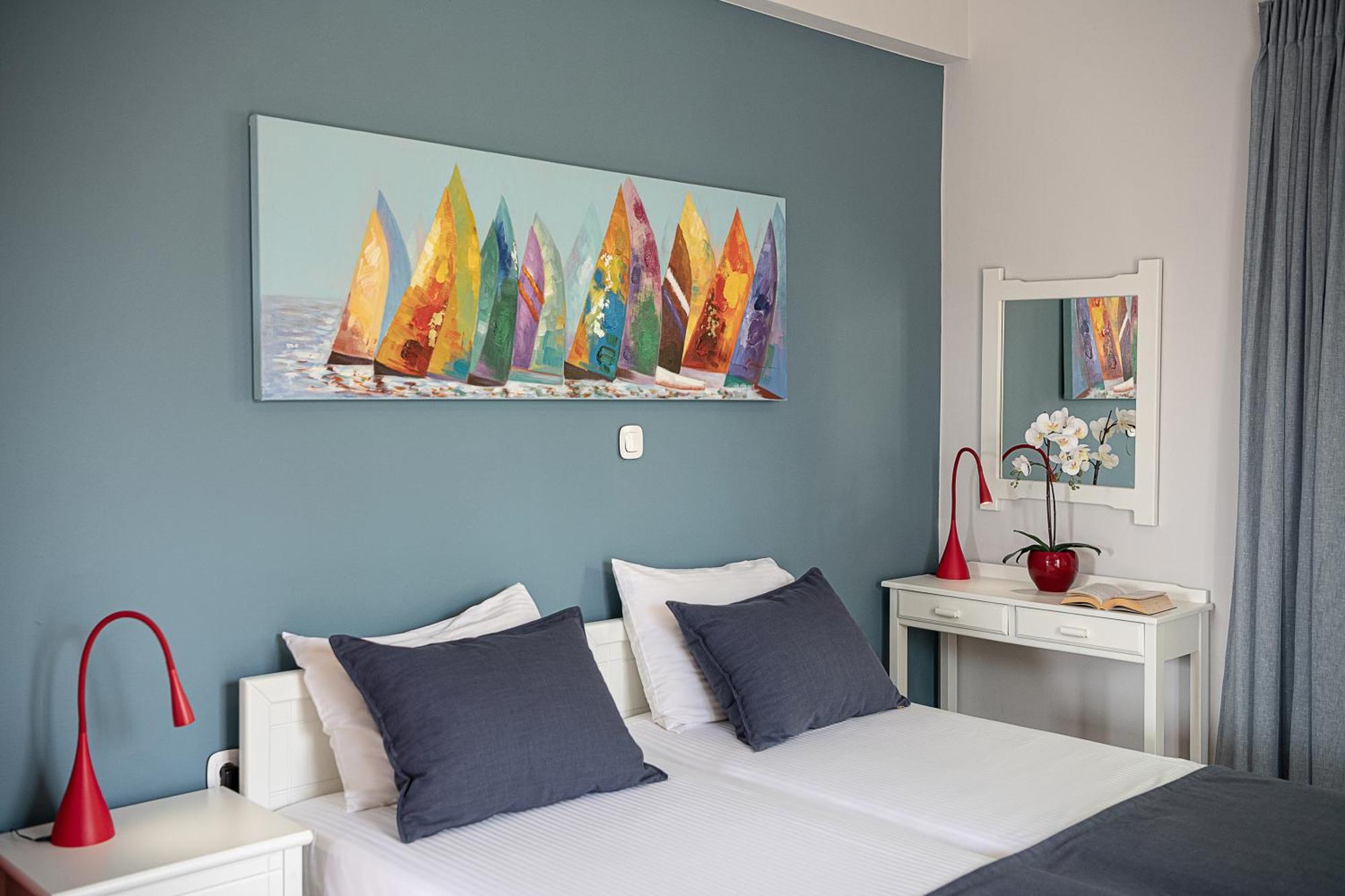 Elena Seafront Luxury Apartments Almirída Szoba fotó