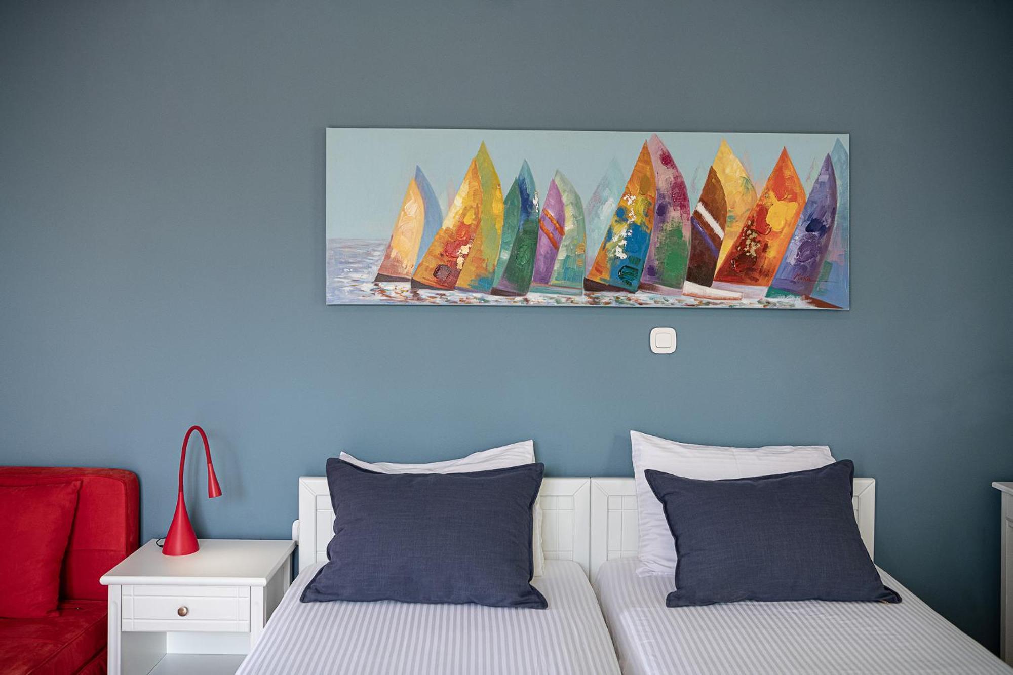 Elena Seafront Luxury Apartments Almirída Szoba fotó